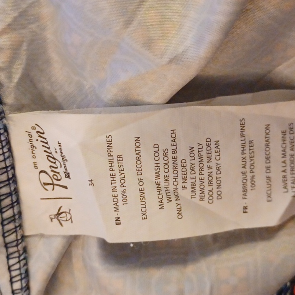 PENGUIN by Munsing Wear Men's Beach Shorts. Size 34 - Picture 16 of 16